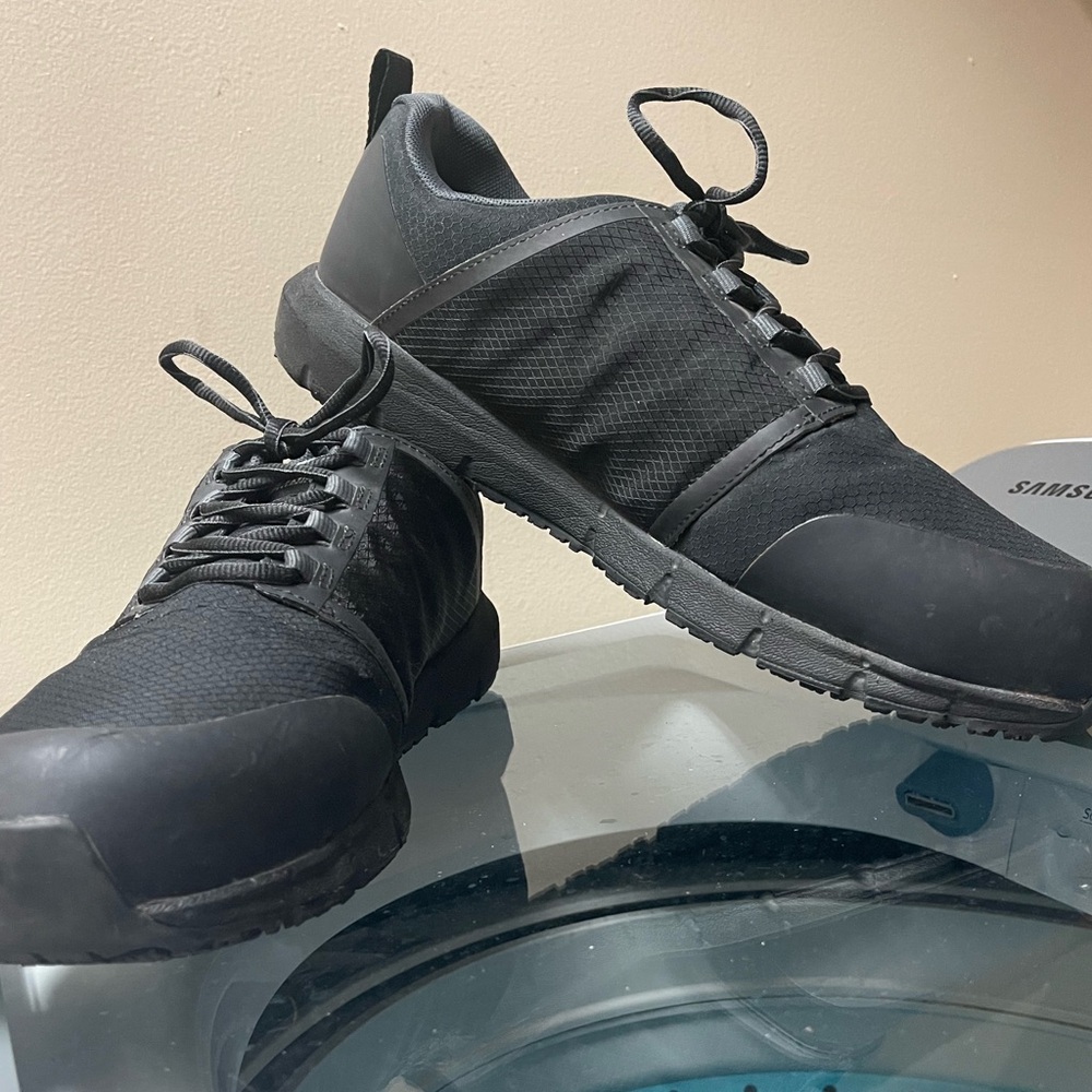TimberlandPRO Black Safety Sneakers Green Tongue Tag Composite Toe ASTM-F2413-18 - Picture 8 of 12